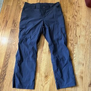 Duluth Trading Pants Dry on the Fly Womens 14x29 Beige Cargo Pant Hiking Outdoor